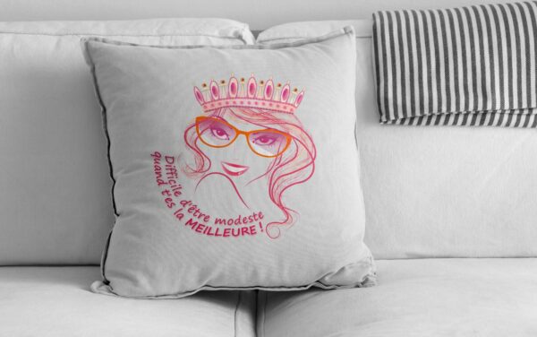 Coussin cadeau maman