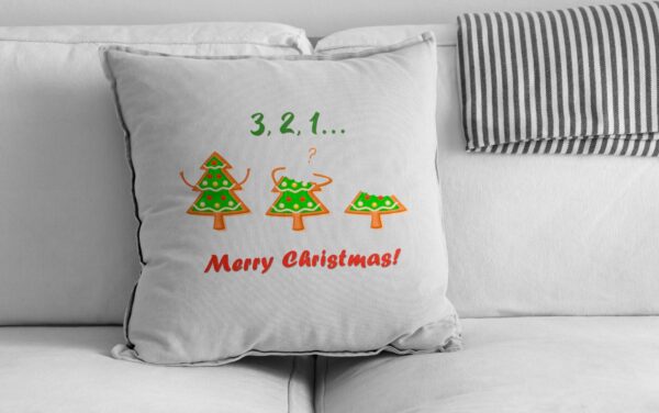 Coussin Sapin de Noel