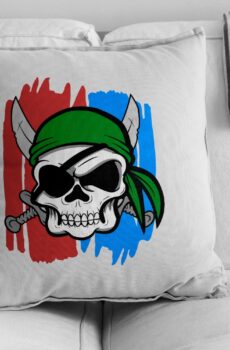 Coussin Pirate