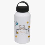 Gourde Chat pour Enfant Personnalisée – Image 3