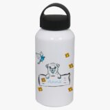 Gourde Chien Bleu
