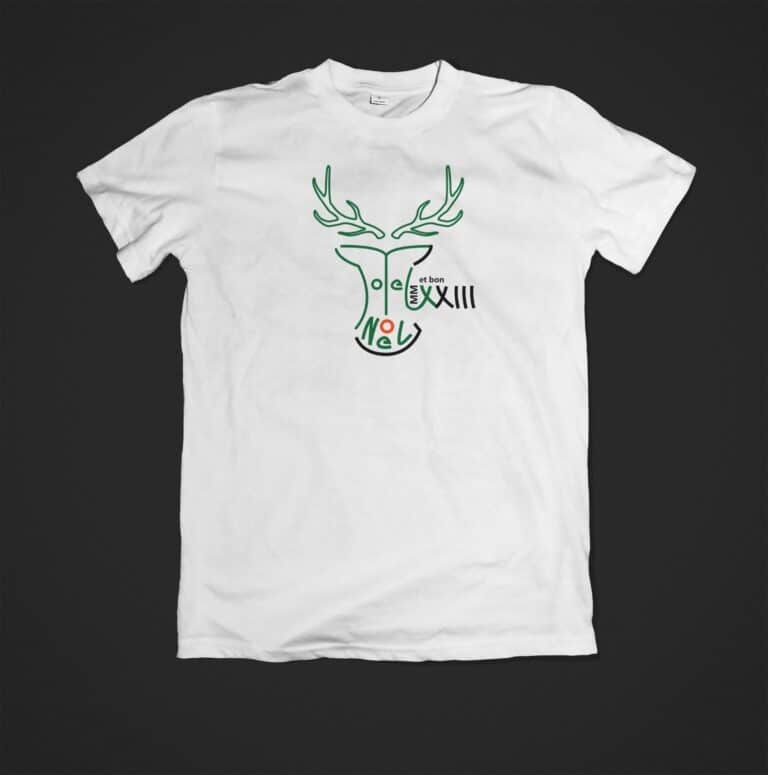 J'peux Pas J'attends Le Père Noël Drôle Joyeux Noël Renne T Shirt H3zgieybd4jt