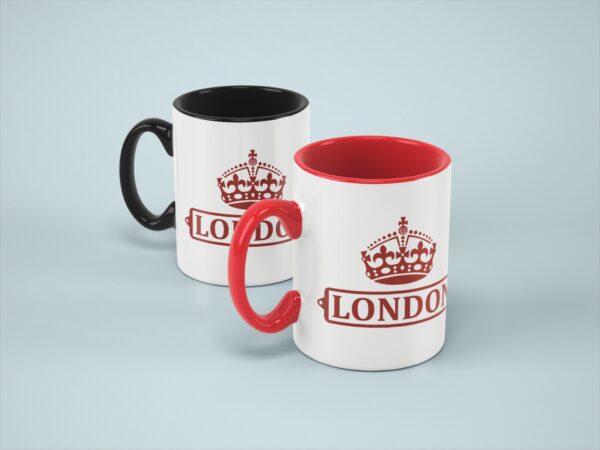 Tasse Londres Rouge et Noir – Image 6