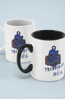 Tasse Coffre trésor Pirate