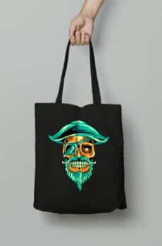 Tote Bag vieux Pirate