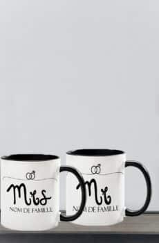 Tasse Couple Hétéro Saint-Valentin