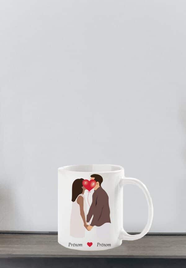 Tasse Couple Hétéro Saint-Valentin