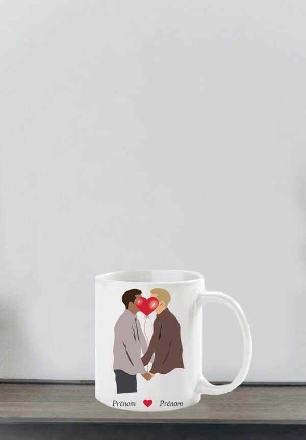 Tasse Couple Saint-Valentin Gay