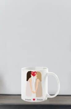 Tasse Couple Lesbien Saint-Valentin