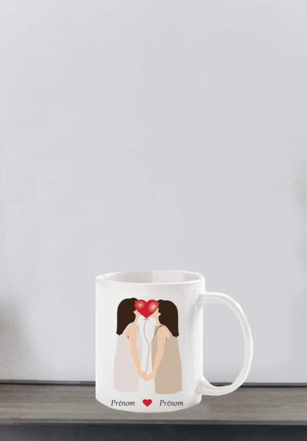 Mug Couple Saint-Valentin Femme – Image 2