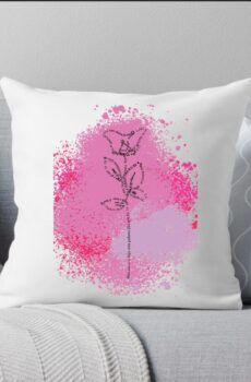 Coussin Cadeau Saint-Valentin Femme