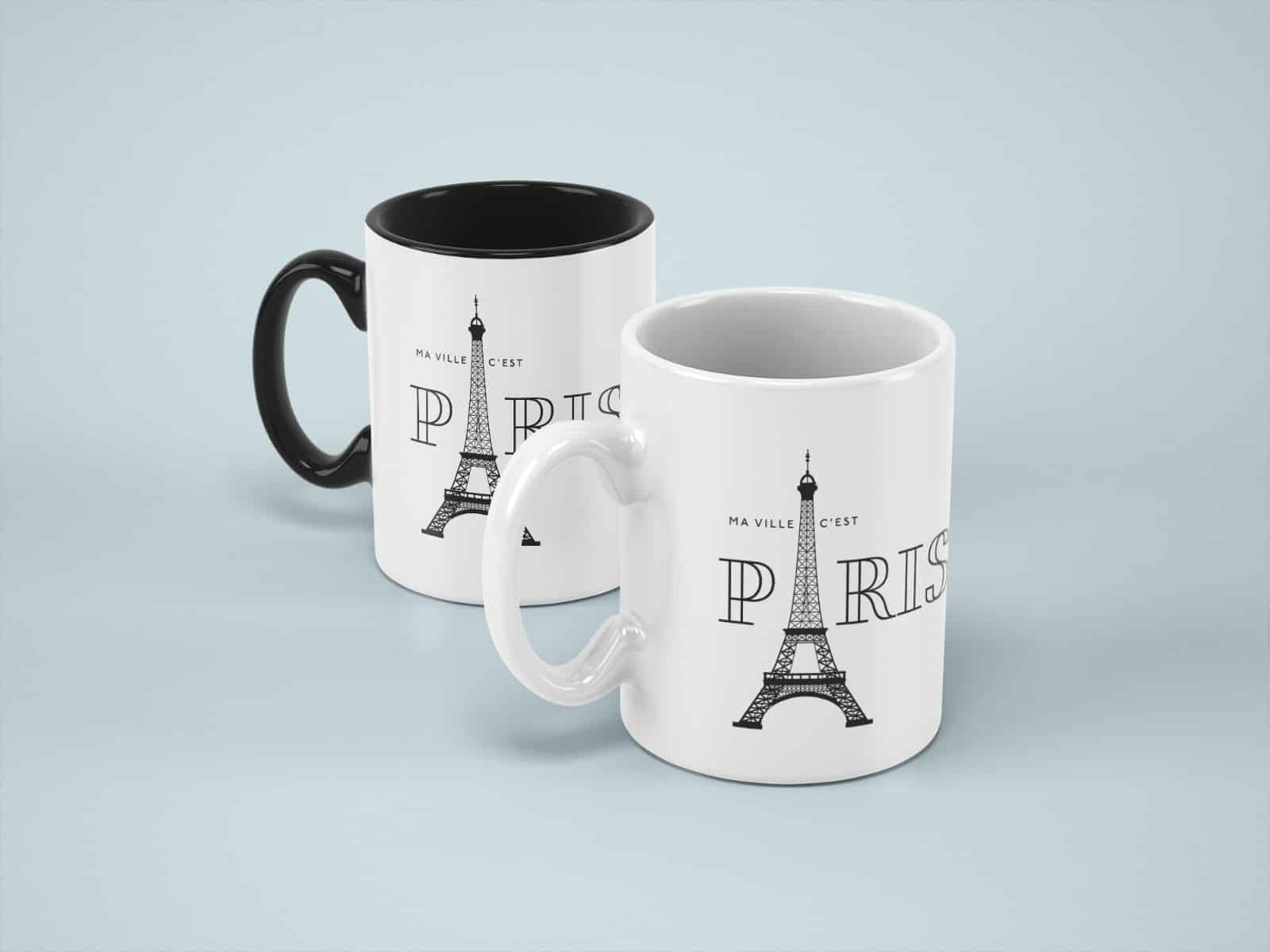 Mug Personnalisé Paris - M-Ask-Perso
