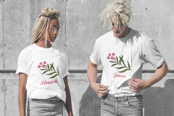 T-Shirt Personnalisé : Plantes