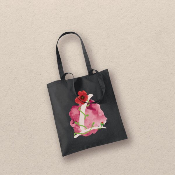 Tote Bag Personnalisé : Coquelicot