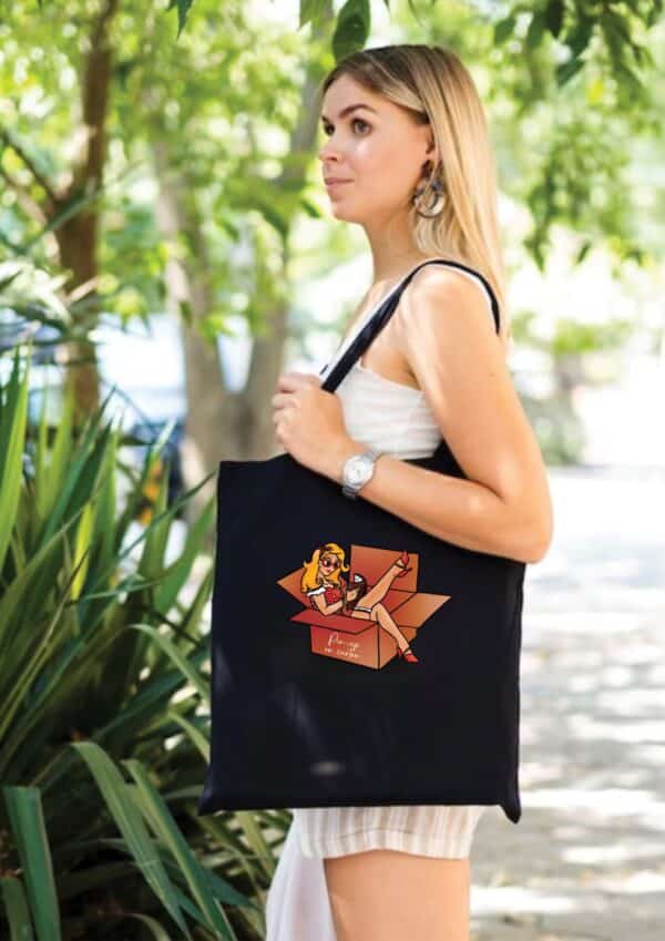 Tote Bag Vintage : Pin Up – Image 2