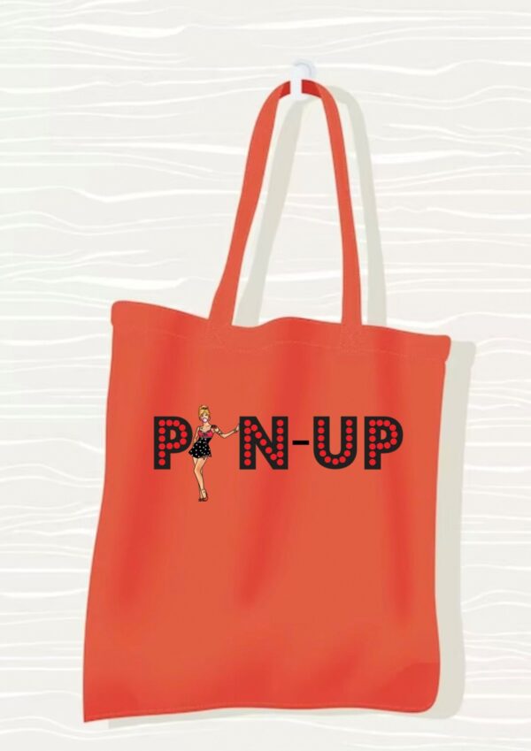 Tote Bag Vintage : Pin Up – Image 3