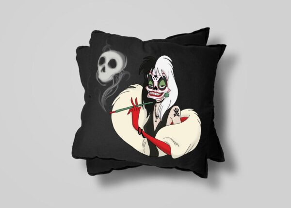 Coussin méchant - calavera