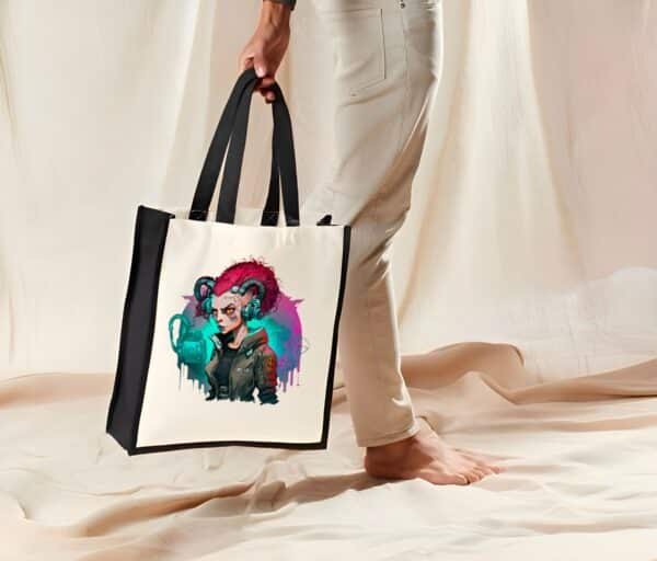 Sac cabas Cyberpunk – Image 9