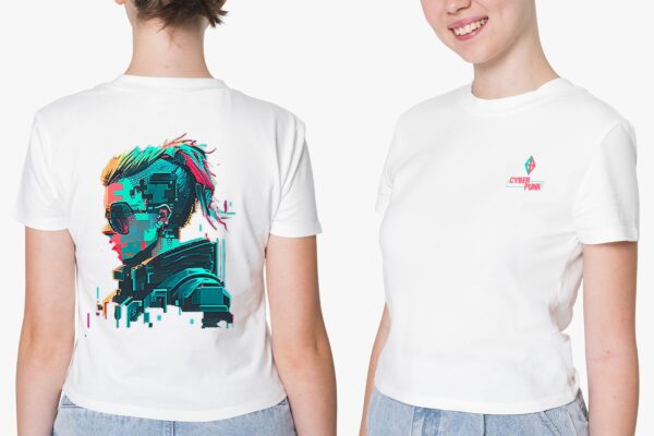 T-shirt femme Cyberpunk