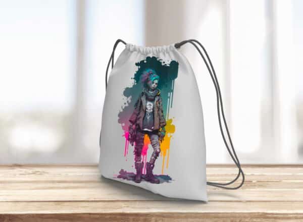 Sac à dos gym Cyberpunk – Image 3