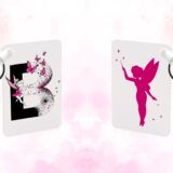 Porte-clés personnalisés : fée – Image 2