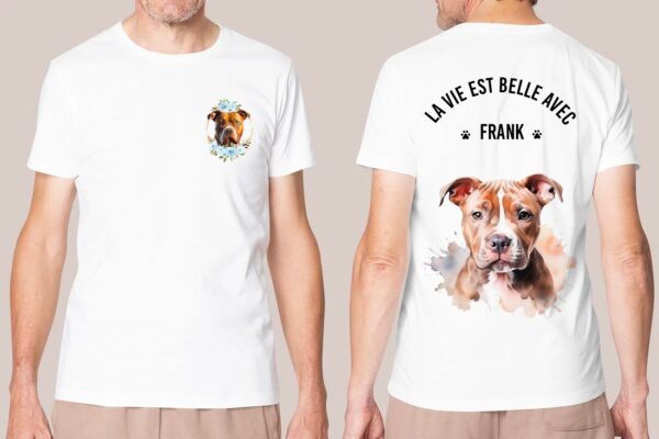 Pitbull chien : accessoire personnalisé – Image 34