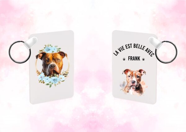 Pitbull chien : accessoire personnalisé – Image 23