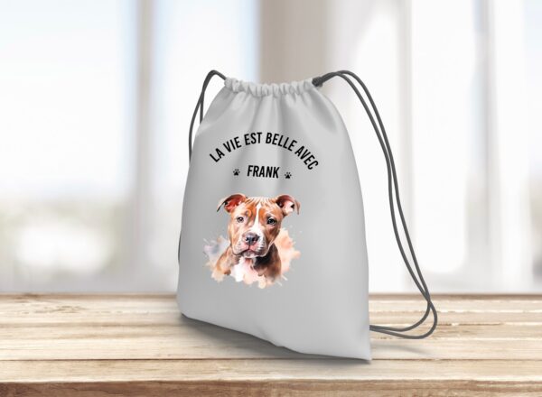 Pitbull chien : accessoire personnalisé – Image 13