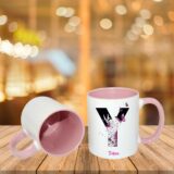 Tasses personnalisées : écriture féerique – Image 5