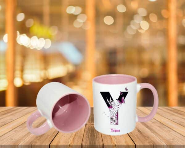 Tasses personnalisées : écriture féerique – Image 5