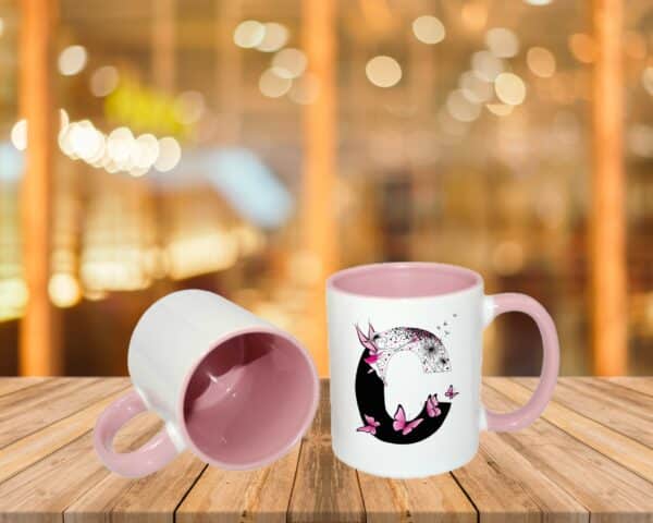 Tasses personnalisées : écriture féerique – Image 4