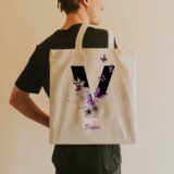 Totebag personnalisé : écriture féerique – Image 8