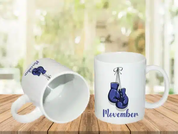 Movember moustache - Mug – Image 2