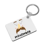 Logo Movember - Porte Clé – Image 4