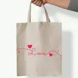 Tote bag amour – Image 5