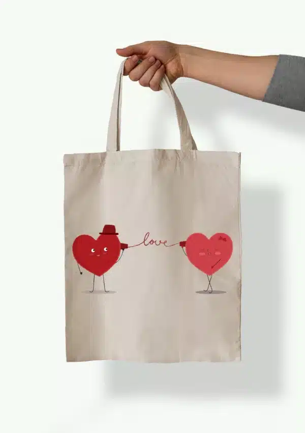 Tote bag amour – Image 2
