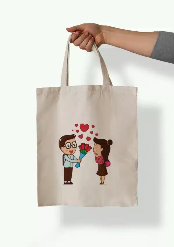 Tote bag amour – Image 3