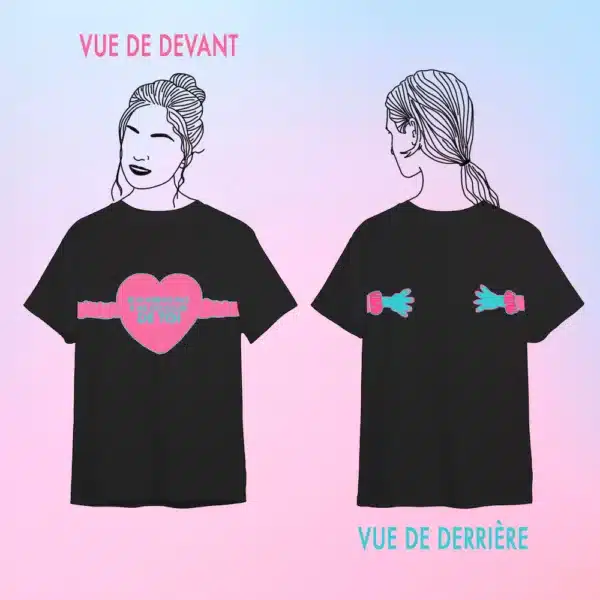 T-shirt Couple Saint-Valentin – Image 3