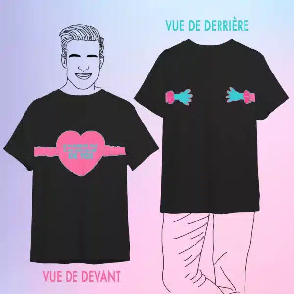 T-shirt Couple Saint-Valentin – Image 4