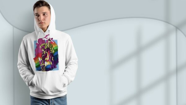 Sweat LGBT blanc – Image 2