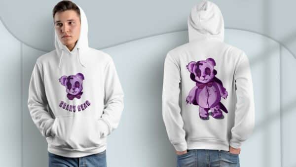 Collection Scary Bear - Tshirt – Image 4