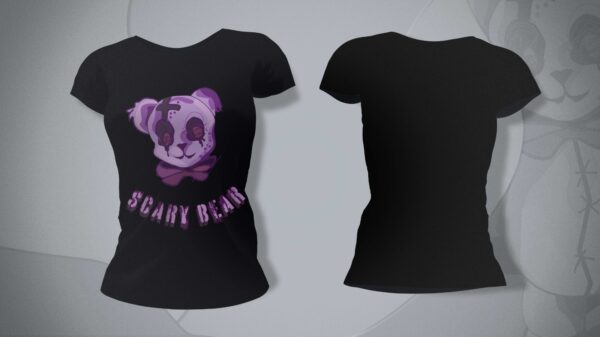 Collection Scary Bear - Tshirt – Image 7