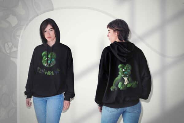 Tshirt teddy bear (vert) – Image 6
