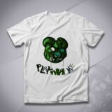 Tshirt teddy bear (vert) – Image 4