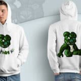 Tshirt teddy bear (vert) – Image 7
