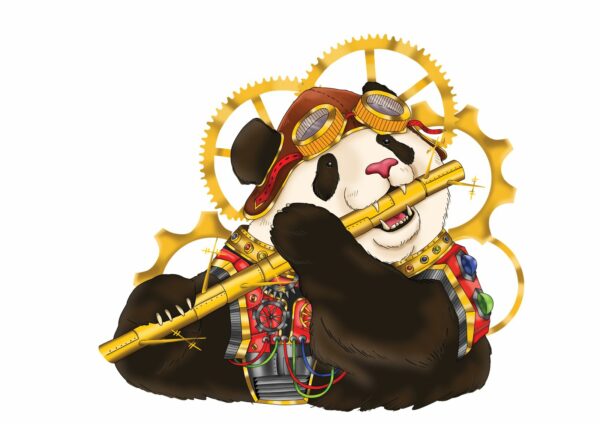 Style steampunk : Panda – Image 5