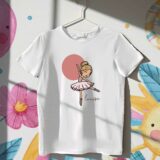 t shirt ballerine