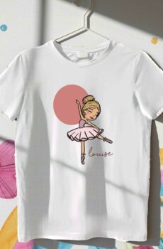 t shirt ballerine