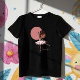 t-shirt fille ballerine