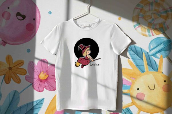 TSHIRT FILLE SORCIERE